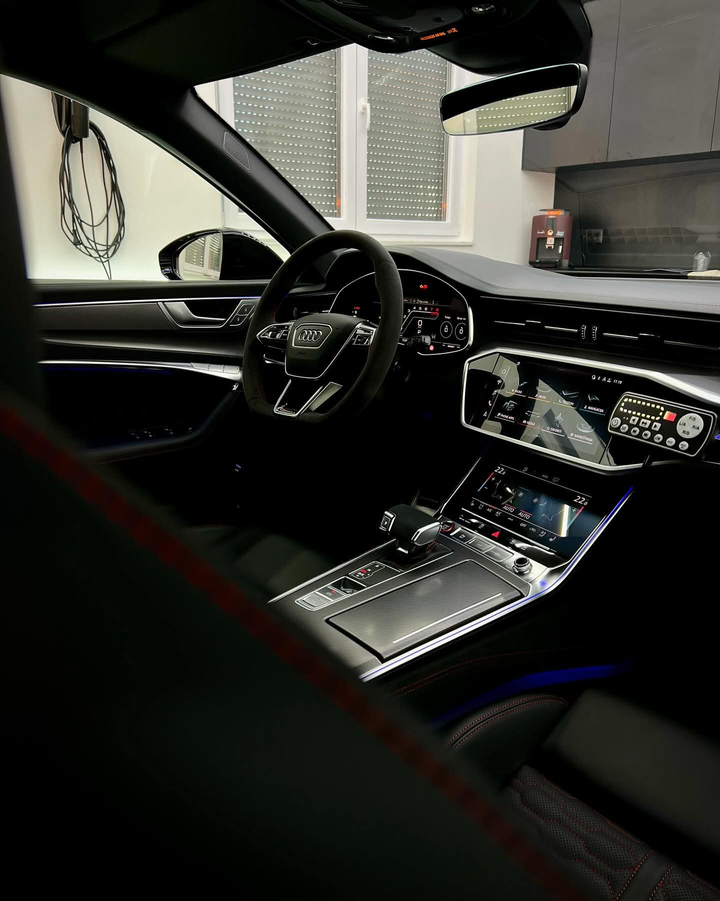 Audi interijer detailing
